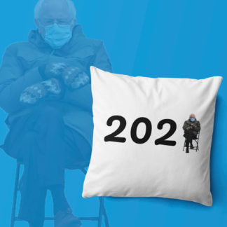 "Bernie 2021" Pillow