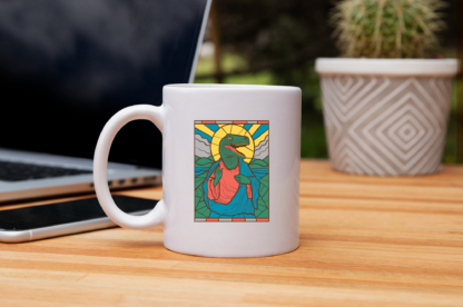 Dinosavior Dinosaur Jesus Mug